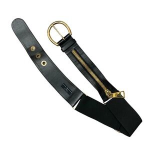 Suzi Roher Black and Gold Belt